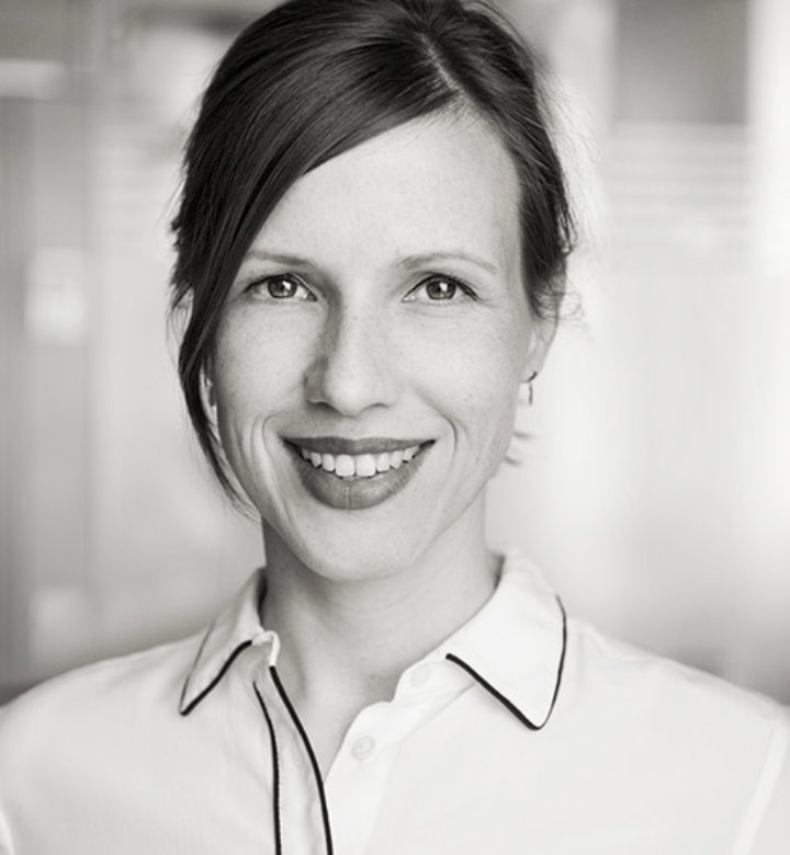 The picture portrays Claudia Huber who work for the Alfred Herrhausen Gesellschaft and is a member of the New Urban Progress Steering Committee.